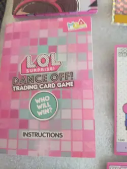 New LOL Surprise Dance Off Card Game In Box Lot Of 9 Numbered Cards Not Complete - Image 4