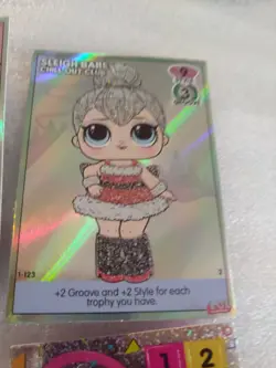 New LOL Surprise Dance Off Card Game In Box Lot Of 9 Numbered Cards Not Complete - Image 8