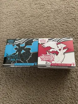 Pokemon Black Bolt and White Flare ETB Set of 2 - Image 1