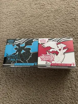 Pokemon Black Bolt and White Flare ETB Set of 2 - Image 2