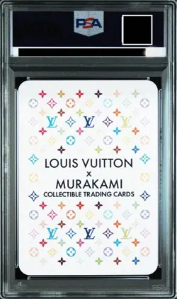 PSA 10 LOUIS VUITTON x MURAKAMI Trading card MONOGRAM & CHERRY DESIGN 028 Unused - Image 2