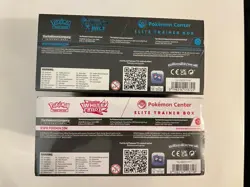Pokemon Black Bolt and White Flare Elite Pokemon Center Trainer Box ETB Set of 2 - Image 4