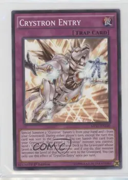Crystron Entry 1st Ed. YuGiOh Mega-Tins Mega Pack #MP17-EN160 06pr - Image 1