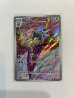 PokÃ©mon TCG Arctibax Scarlet & Violet Paldea Evolved Holo Card 209/193 - Image 1