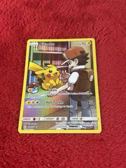 Pikachu (Secret) 241/236 Sm-Cosmic Eclipse Holo Pokemon Card Nm- - Image 15