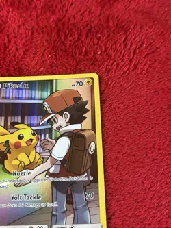 Pikachu (Secret) 241/236 Sm-Cosmic Eclipse Holo Pokemon Card Nm- - Image 2