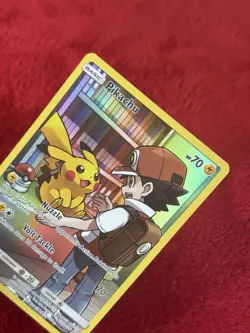 Pikachu (Secret) 241/236 Sm-Cosmic Eclipse Holo Pokemon Card Nm- - Image 7