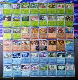 Pokemon Card Paradox Rift Collection Complete Reverse & Holo Set All 189 Cards - Image 1