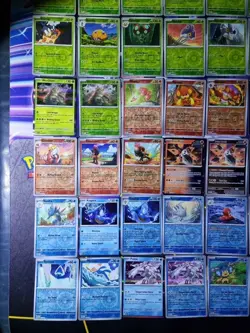 Pokemon Card Paradox Rift Collection Complete Reverse & Holo Set All 189 Cards - Image 7