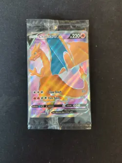 Charizard V Full Art Champions Path SWSH50 Pokemon TCG MINT Card Sealed - Image 1