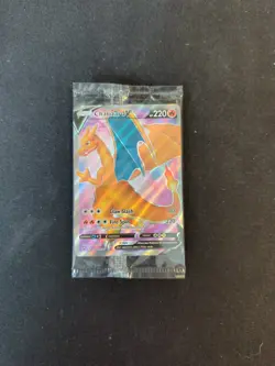 Charizard V Full Art Champions Path SWSH50 Pokemon TCG MINT Card Sealed - Image 3