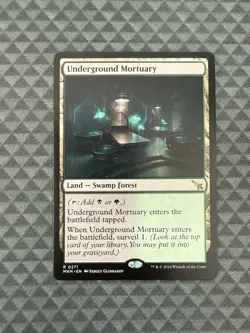 MTG Underground Mortuary #0271 Rare Murders at Karlov Manor (MKM)  - Image 1