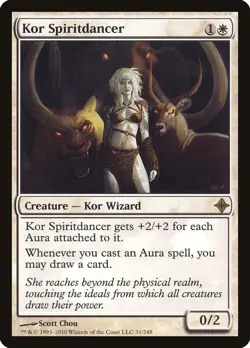 Kor Spiritdancer - 31 / English / Moderately Played MTG - Image 1