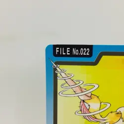 Pokemon Cards Bandai Carddass Fearow File No.022 1997 VG Japanese D616 - Image 3