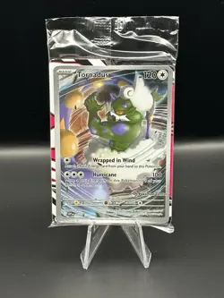Tornadus #210 POKEMON CENTER STAMPED White Flare PC ETB Promo SEALED - Image 3