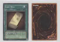 Last Will Unlimited YuGiOh Starter Deck Yugi Evolution #SYE-031 2004 0yj1 - Image 3