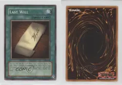Last Will Unlimited YuGiOh Starter Deck Yugi Evolution #SYE-031 2004 0k8a - Image 3