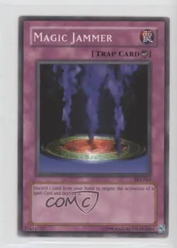 Magic Jammer Unlimited YuGiOh Starter Deck Yugi Evolution #SYE-043 2004 0c6 - Image 1