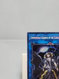 Underworld Goddess of the Closed World RA02-EN045 Secret Rare 1st Edition Yugioh - Image 2