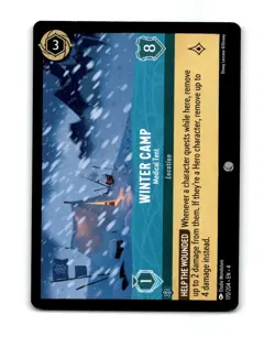 Disney Lorcana Winter Camp Location Trading Card 170/204 - Image 1