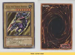 Gaia The Fierce Knight Unlimited YuGiOh Starter Deck Yugi Evolution #SYE-007 0l2 - Image 3