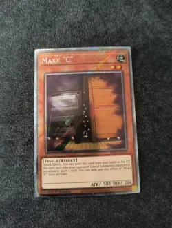 Yugioh! Maxx "C" RA04-EN150 Platinum Secret Rare (PSR) - Image 1