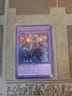 YUGIOH ARCHFIEND BLACK SKULL DRAGON CORE-EN048 ULTIMATE UNLIMITED ED NM - Image 1