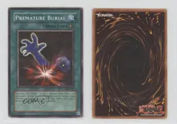 Premature Burial Unlimited YuGiOh Starter Deck Kaiba Evolution #SKE-039 05v0 - Image 3