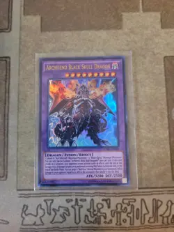 YUGIOH ARCHFIEND BLACK SKULL DRAGON CORE-EN048 ULTRA UNLIMITED ED NM - Image 1