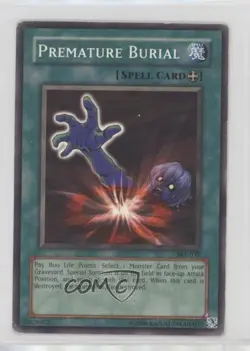Premature Burial Unlimited YuGiOh Starter Deck Kaiba Evolution #SKE-039 0yj1 - Image 1