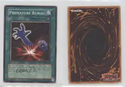 Premature Burial Unlimited YuGiOh Starter Deck Kaiba Evolution #SKE-039 0yj1 - Image 3