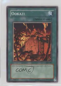 Ookazi Unlimited YuGiOh Starter Deck Kaiba Evolution #SKE-026 2004 15fy - Image 1