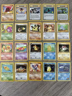 Pokémon TCG Card Lot Of 20 - 1st Edition - Various Sets - Great Condition! - Image 1