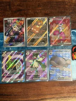 Misc. Pokemon TCG Illustration Rare/Full Art cards Lot of 6 #1 - Image 1