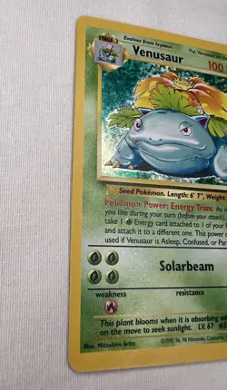 Venusaur Classic Collection 15/102 Holographic Pokemon Card - Image 2