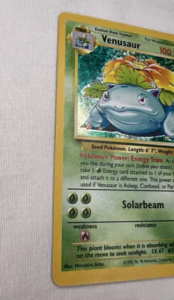 Venusaur Classic Collection 15/102 Holographic Pokemon Card - Image 8