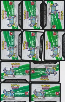 18 Black / White Pokemon TCG Online Unused Code Cards Sent By Message/picture - Image 1