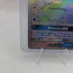 Kingdra GX - SM155 - Black Star Rainbow Rare Full Art Promo - Pokemon Card - NM - Image 10