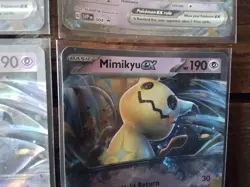4 Mimikyu ex SVP004 Promo Scarlet Violet Pokemon Card gx full art holo sr vmax v - Image 7