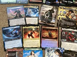 MTG Magic Final Fantasy Collector Booster Foil, Non-Foil Bulk 158 Cards 43 Rares - Image 15