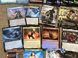MTG Magic Final Fantasy Collector Booster Foil, Non-Foil Bulk 158 Cards 43 Rares - Image 5