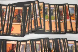MTG Magic the Gathering 390 Card Lot Basic Lands Mountain Island Mixed Sets E7 - Image 10