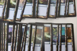 MTG Magic the Gathering 390 Card Lot Basic Lands Mountain Island Mixed Sets E7 - Image 14