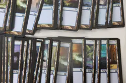 MTG Magic the Gathering 390 Card Lot Basic Lands Mountain Island Mixed Sets E7 - Image 4