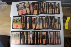 MTG Magic the Gathering 390 Card Lot Basic Lands Mountain Island Mixed Sets E7 - Image 7