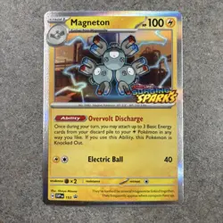 MAGNETON - Black Star Promo 153 - Surging Sparks Stamp - Holo - Pokemon Card NM - Image 3