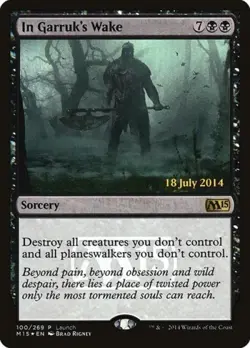 In Garruk's Wake -Foil Medium Play MTG Promos: Launch Party and Release Event - Image 2
