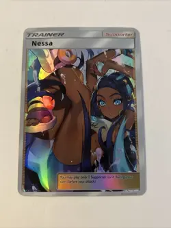 Nessa Anime Waifu Sexy Doujin ACG DIY Trainer Art card - Image 1