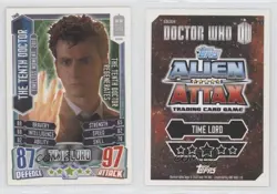2012 Doctor Who: Alien Attax Trading Card Game The Tenth Doctor #TM40 1i3 - Image 3