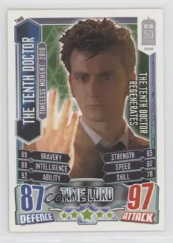 2012 Doctor Who: Alien Attax Trading Card Game The Tenth Doctor #TM40 1i3 - Image 4
